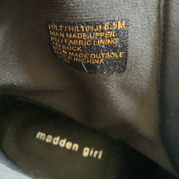 Madden Girl zip up boots - Picture 5 of 6